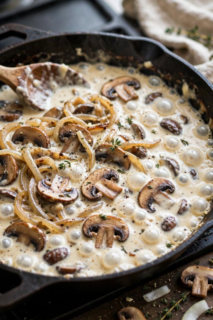 Easy Beef Stroganoff Recipe (Ready in 30 Minutes) 4 Beeg stroganoff sauce