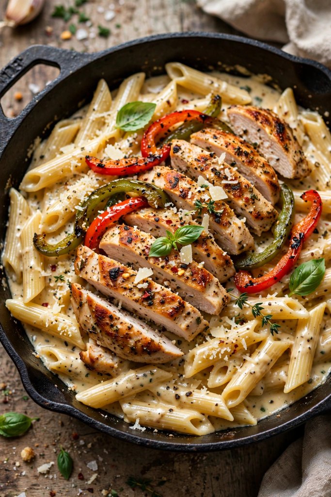 easy Cajun Chicken pasta 