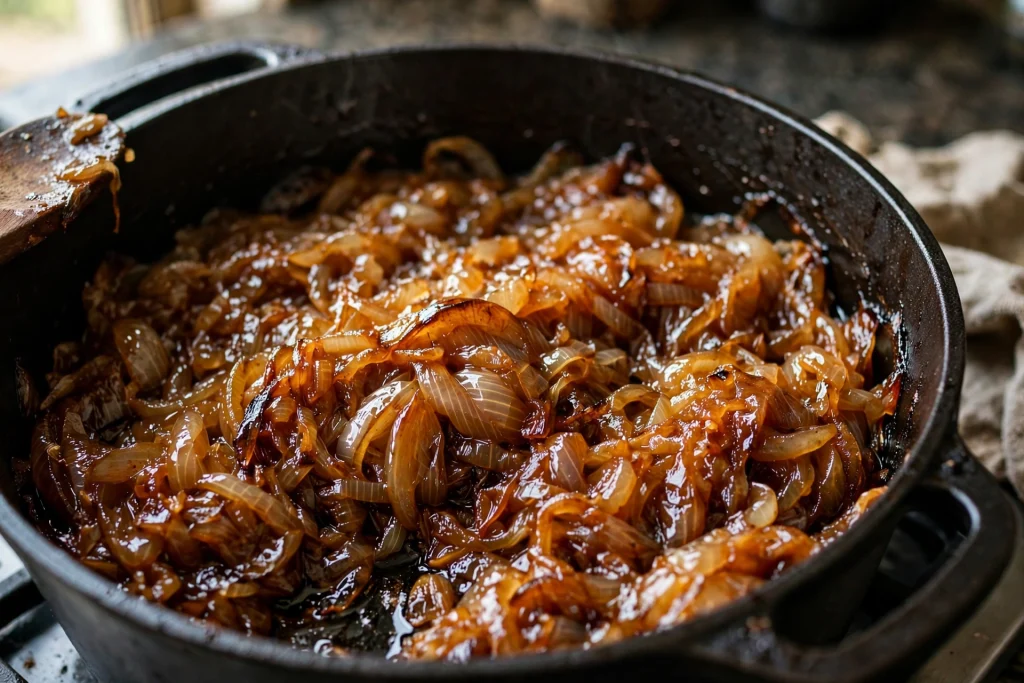 Perfect French Onion Soup Recipe (85 Minutes) 3 caramelized onions for French onion soup