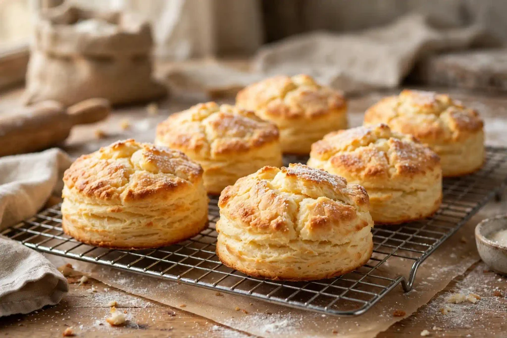golden baked shortcakes for cherry jam strawberry shortcake on a wire rack
