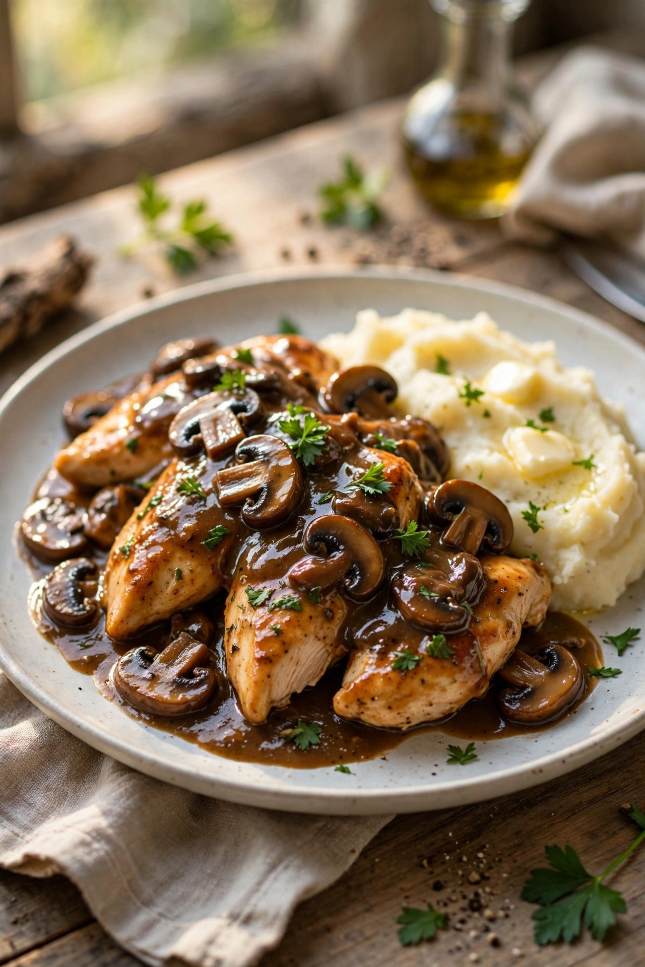 5-Star Chicken Marsala Recipe: Amazing Flavor for a Special Dinner 1 perfect chicken marsala recipe with mushroom sauce