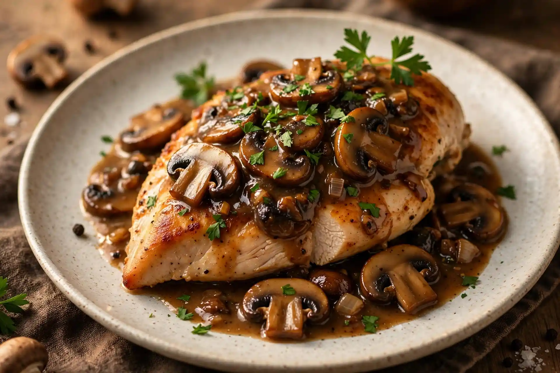 5-Star Chicken Marsala Recipe: Amazing Flavor for a Special Dinner 5 chicken marsala recipe plated.j 2