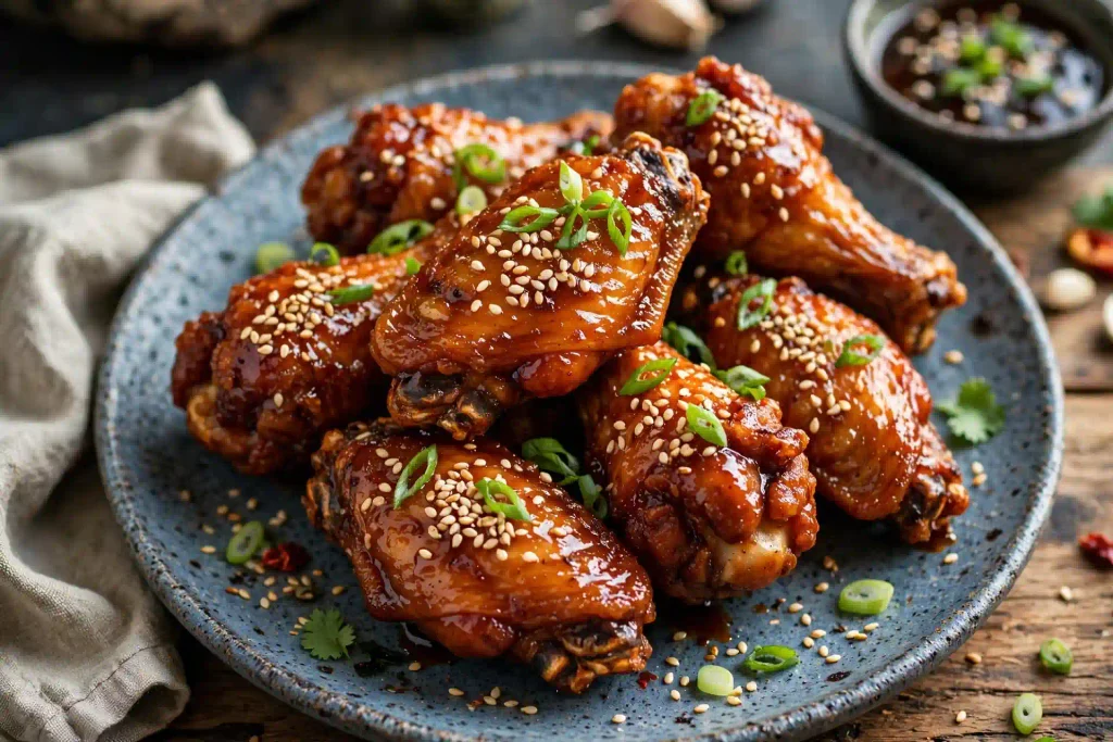 Best Foolproof Korean Fried Chicken Recipe With a Crunch That Lasts (60 Min) 4 Korean fried chicken recipe glazed with gochujang sauce