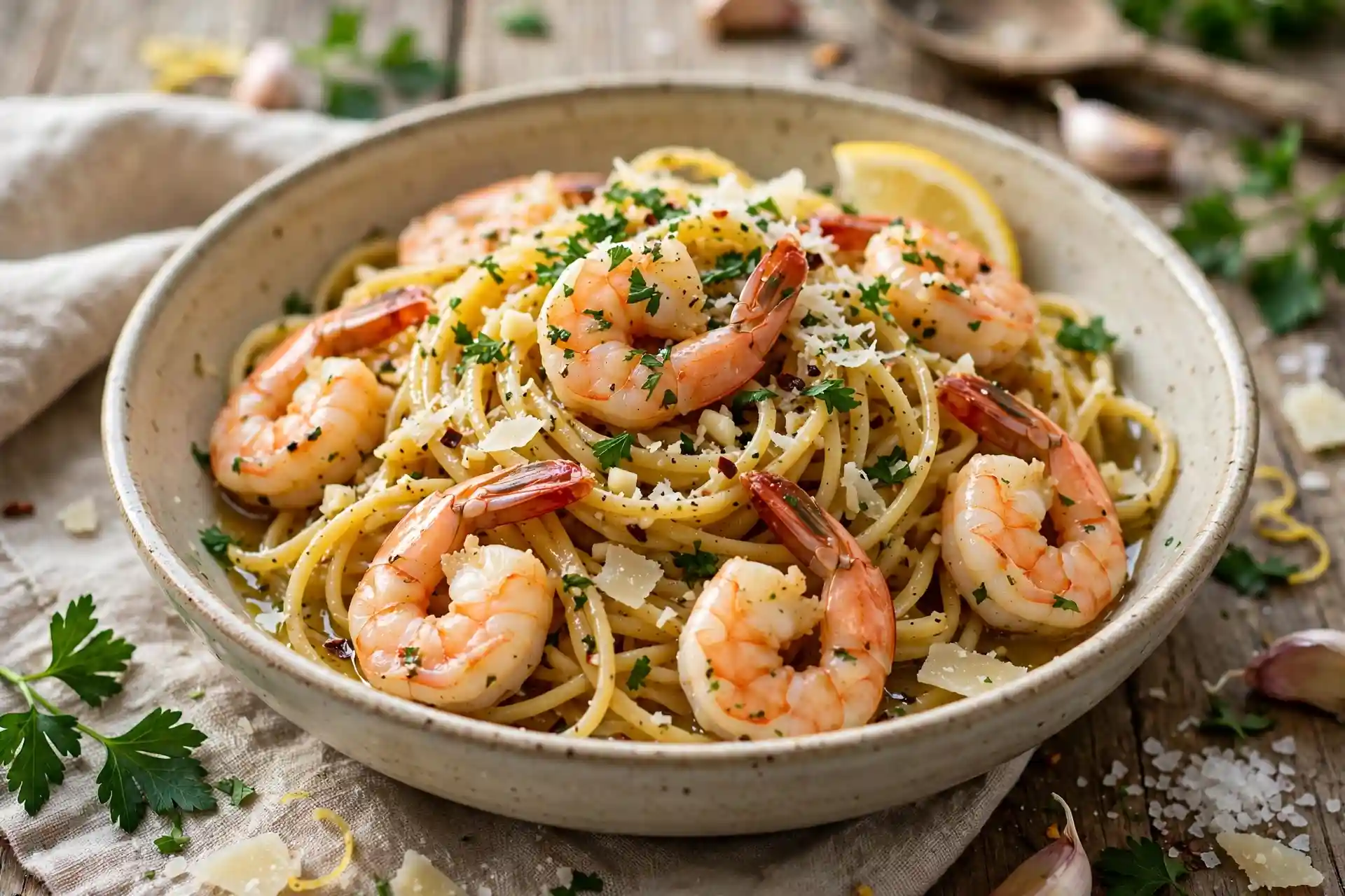 Easy Ultimate Shrimp Pasta Recipe (35 Min) 4 shrimp-pasta-recipe-finished.jpg-